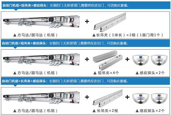 自动玻璃感应门电机